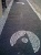 Pac-Man on the pavement