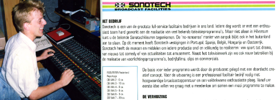 Somotech - EFP Rad van Fortuin VTP België voor de VTM in Studio Londerzeel