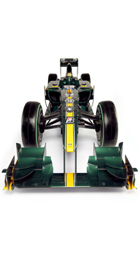 Formula 1 Caterham Gido van der Garde