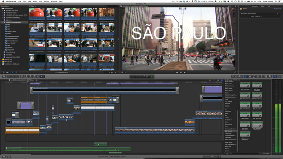 I edit with FCPX , Motion and Logic
