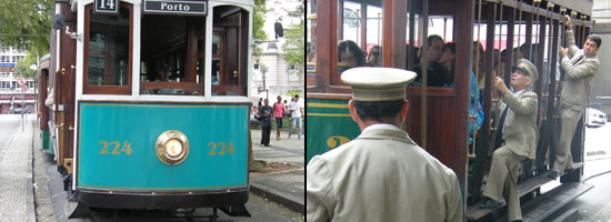 Blog René Schaap - Santos has an old tram track thru the old historic centre, when you are here you 'have' to take a ride on one of the three different trams. 